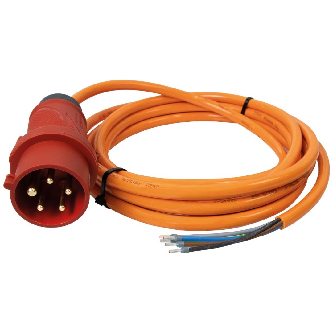 Hesse CEE-Verlängerungskabel 5m H07BQ-F5G2,5 16A IP54 PowerTOP Xtra Mennekes