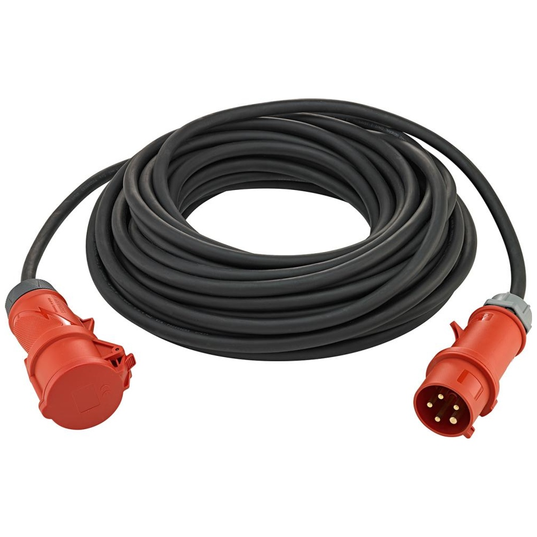 Althoff CEE-Verlängerungskabel 10m H07RN-F5G4,0 32A IP44 mit Phasenwender Mennekes