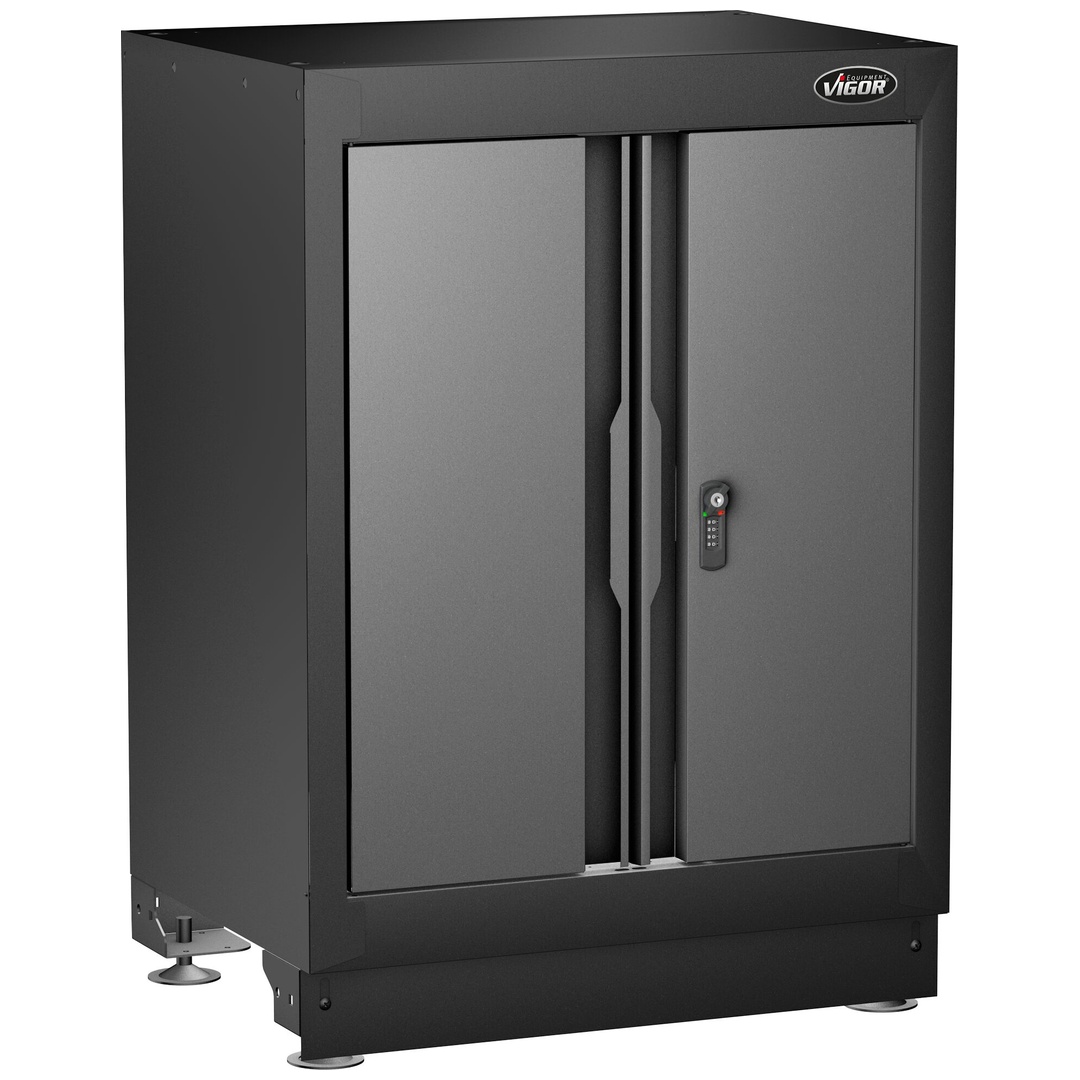 VIGOR Doppelflügeltür-Unterschrank, 676 mm, (LxBxH) 676 x 500 x 953 mm