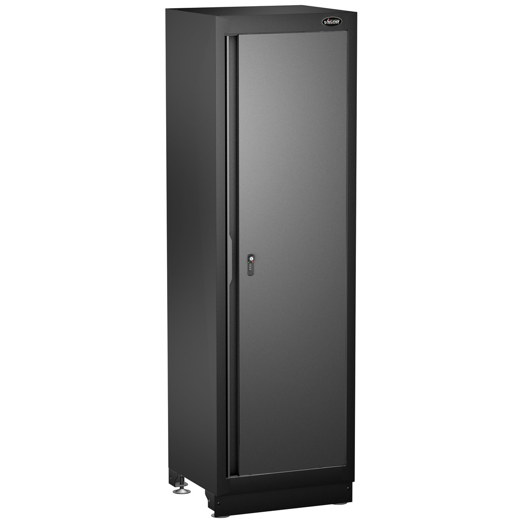 VIGOR Einzelflügeltür-Schrank, hoch, (LxBxH) 600 x 526 x 1980 mm