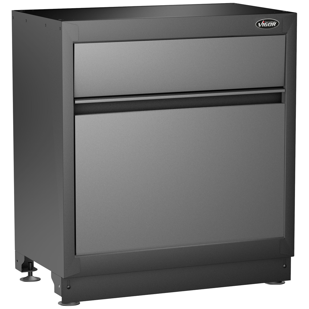 VIGOR Abfall-Unterschrank, 861 mm, (LxBxH) 861 x 500 x 953 mm