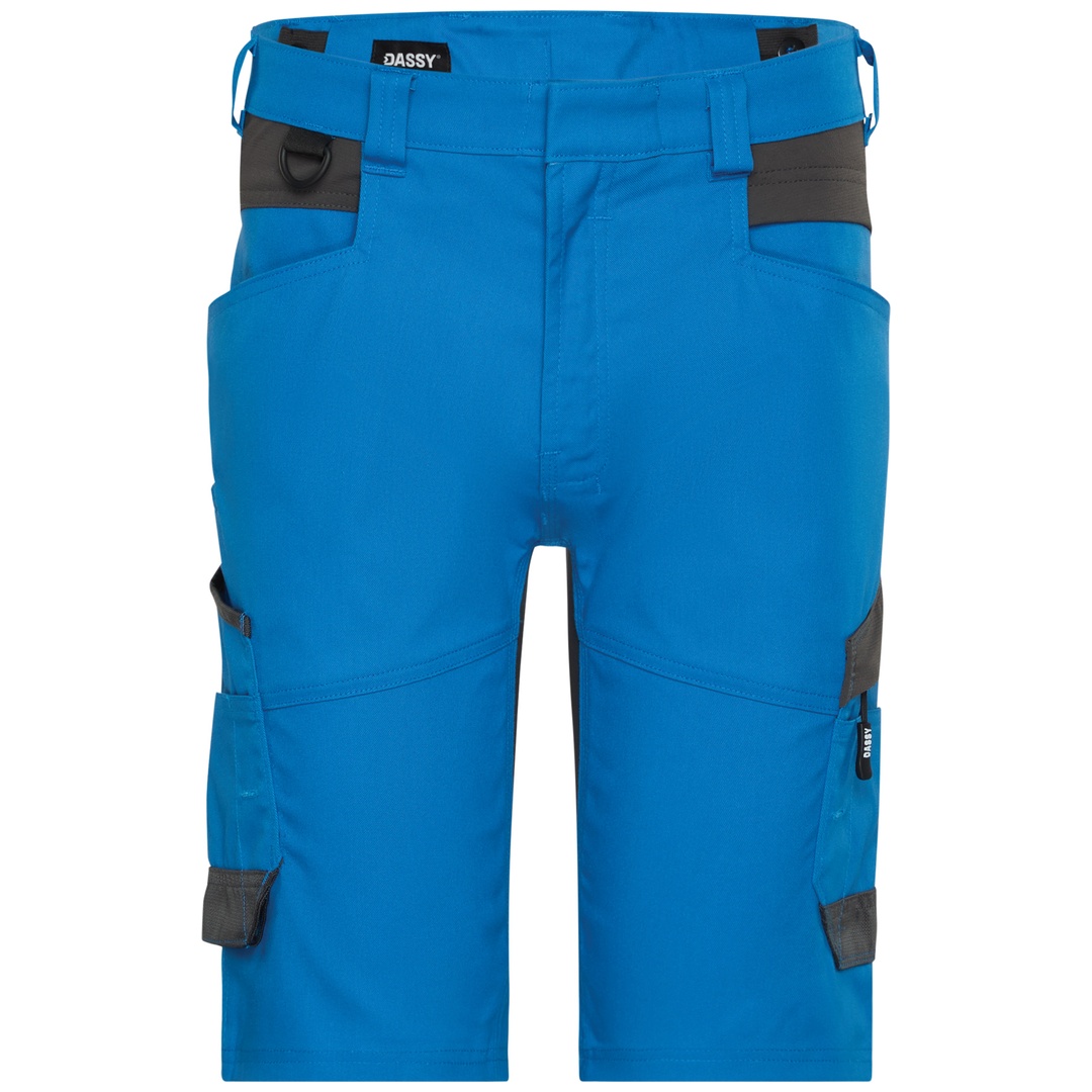 Dassy Stretch-Arbeitsshorts AXIS Next 250112 PESCORE41 Gr. 50 azurblau/anthrazit