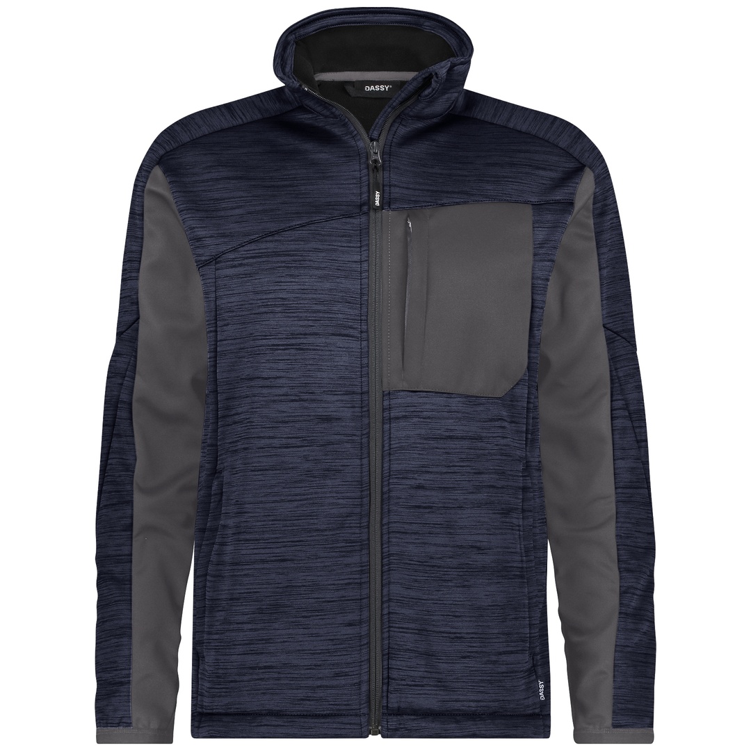 Dassy Midlayer-Jacke Convex Next 300568 PESRE38 Gr. M nachtblau/anthrazit
