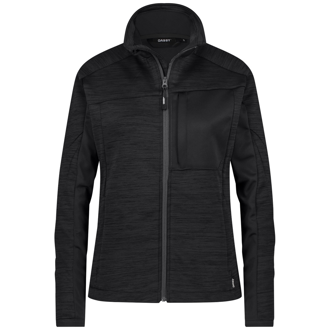 Dassy Midlayer-Jacke Convex Next Damen 300580 PESRE38 Gr. XS schwarz