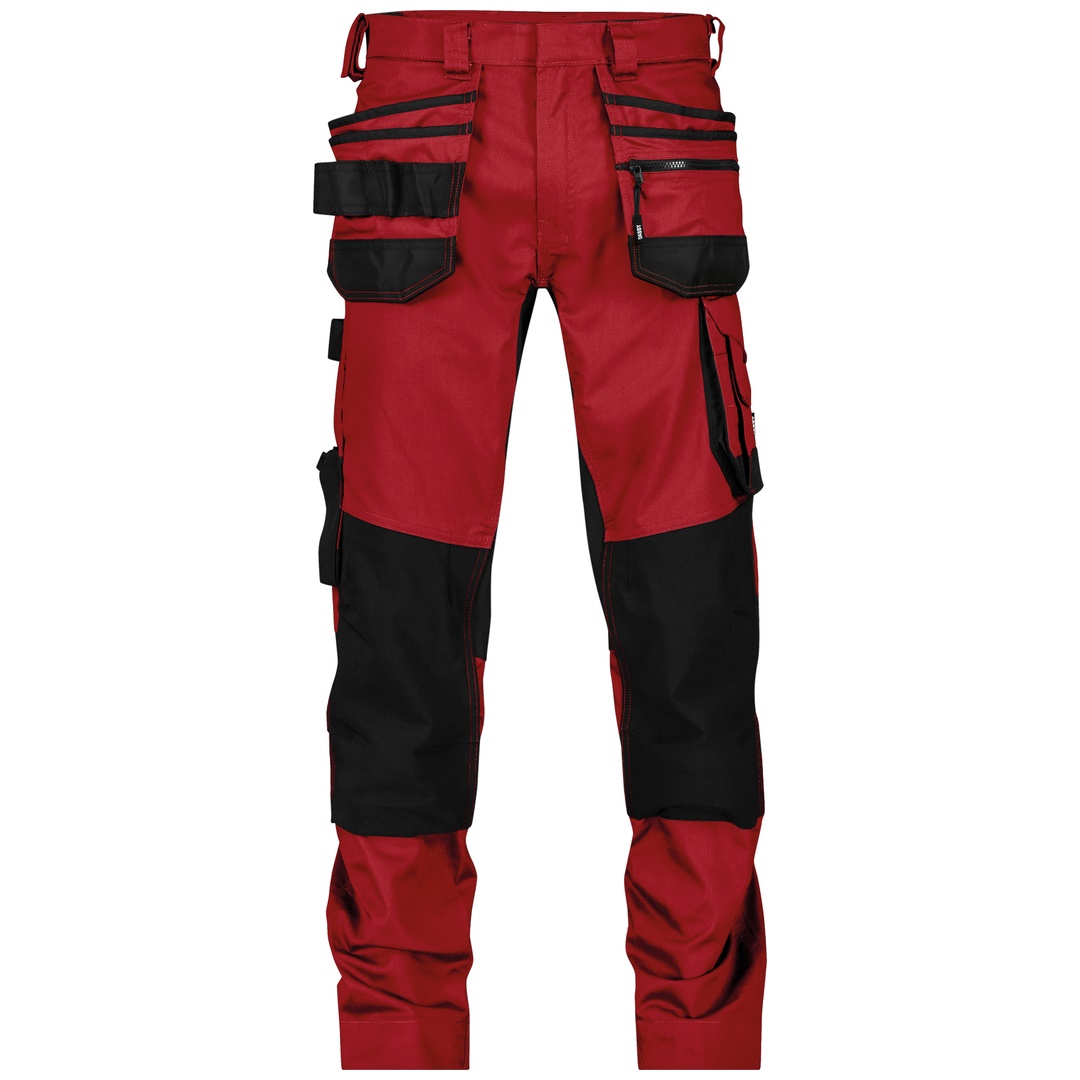 Dassy Stretch-Arbeitshose Flux Next 201160 PESCORE41 Gr. 54-Plus Rot/schwarz