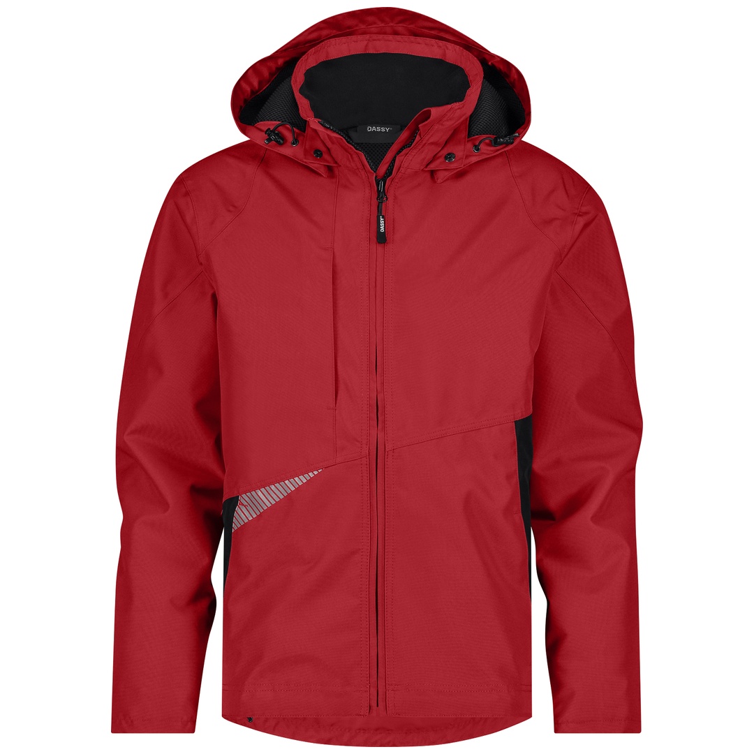 Dassy Funktionsjacke Hyper Next 300577 PESRE80 Gr. M rot/schwarz