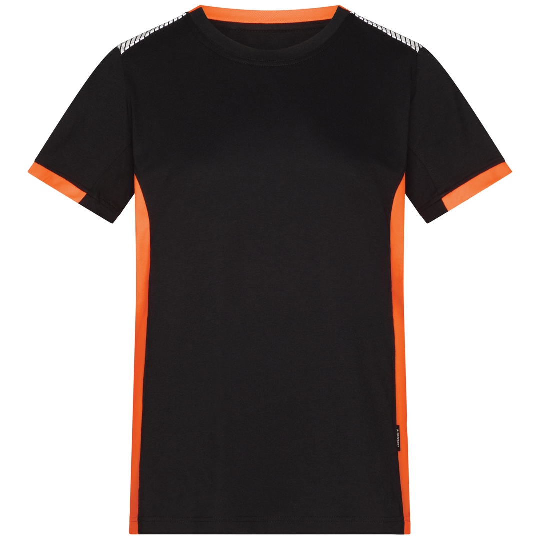 Dassy T-Shirt Tampico COPES03 STANDARD 710057 Gr. XS schwarz/neonorange
