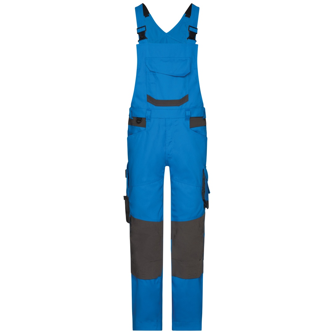 Dassy Arbeitslatzhose m. Kniepolstertaschen Tronix Next 400169 Gr. 54-MINUS azurblau/anthrazit