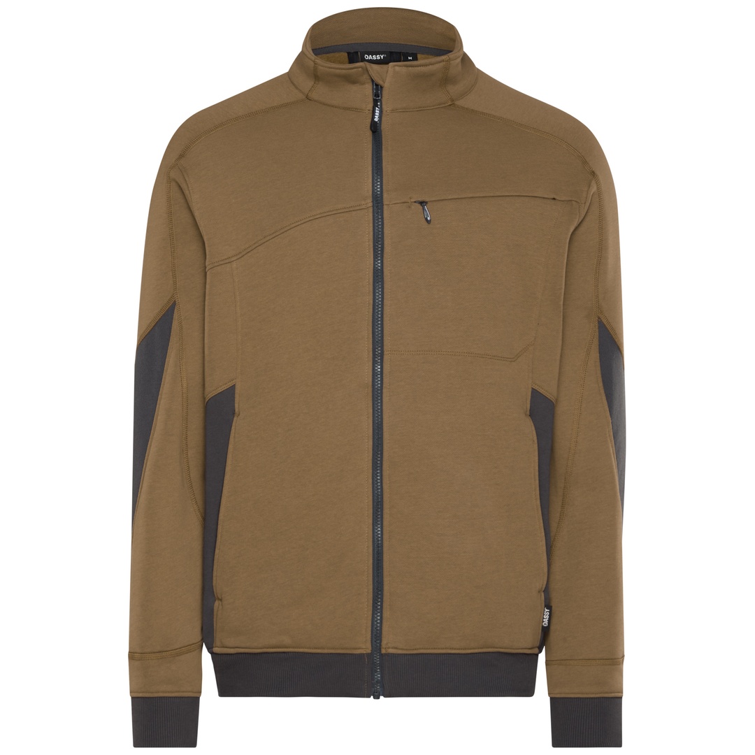 Dassy Sweatshirtjacke VELOX Next 300570 COPESRE80 Gr. 3XL lehmbraun/anthrazit