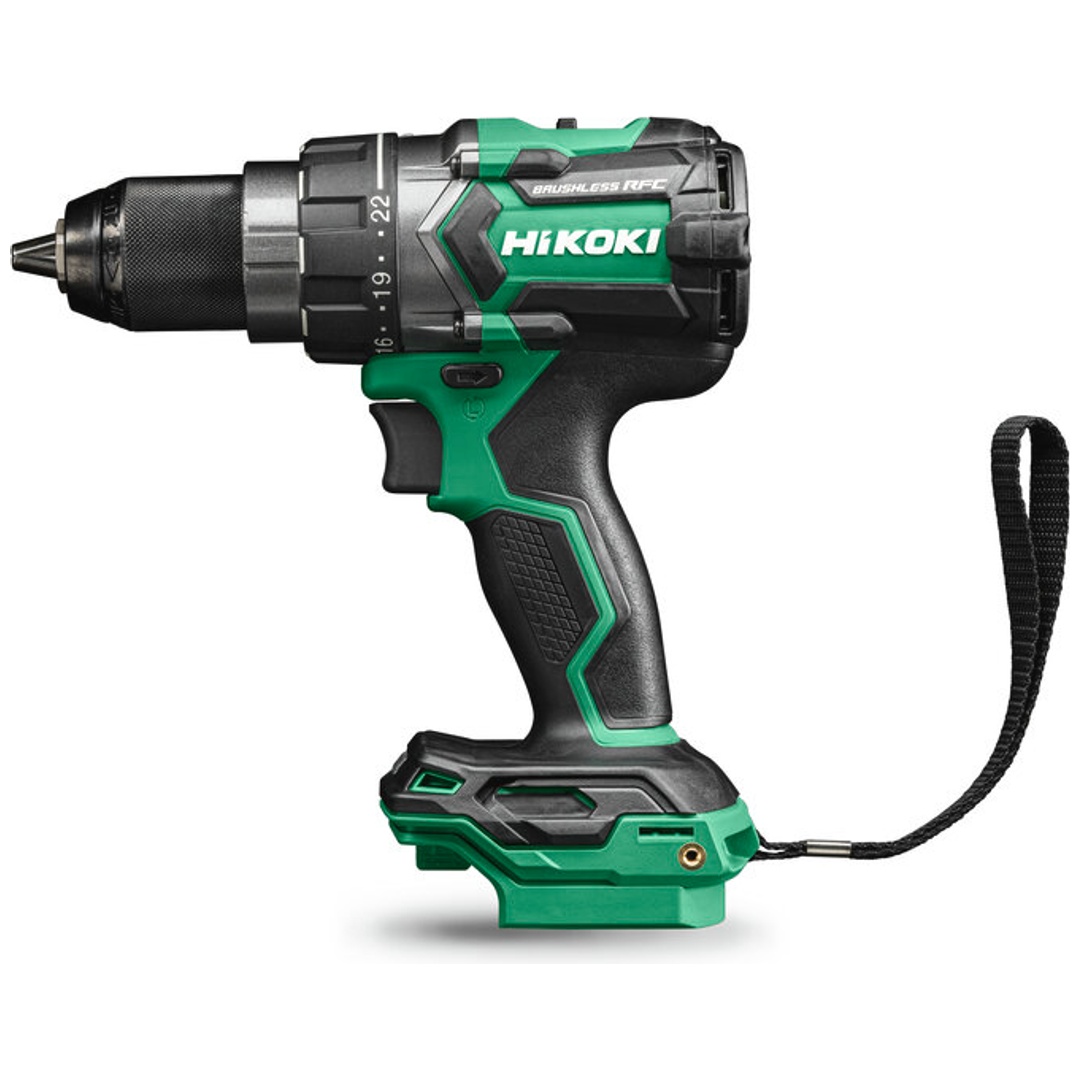 HiKOKI Akku-Bohrschrauber 18 V Brushless, 140 Nm, RFC Technologie, incl. Zubehör, Koffer
