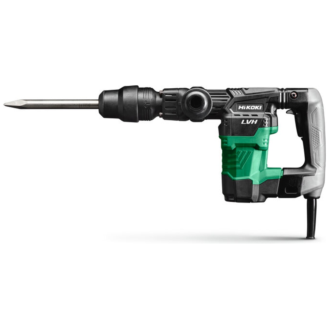 HiKOKI Meißelhammer SDS-max, 1050 W, 7,1 J, Low Vibration Handle, incl. Zubehör, Koffer