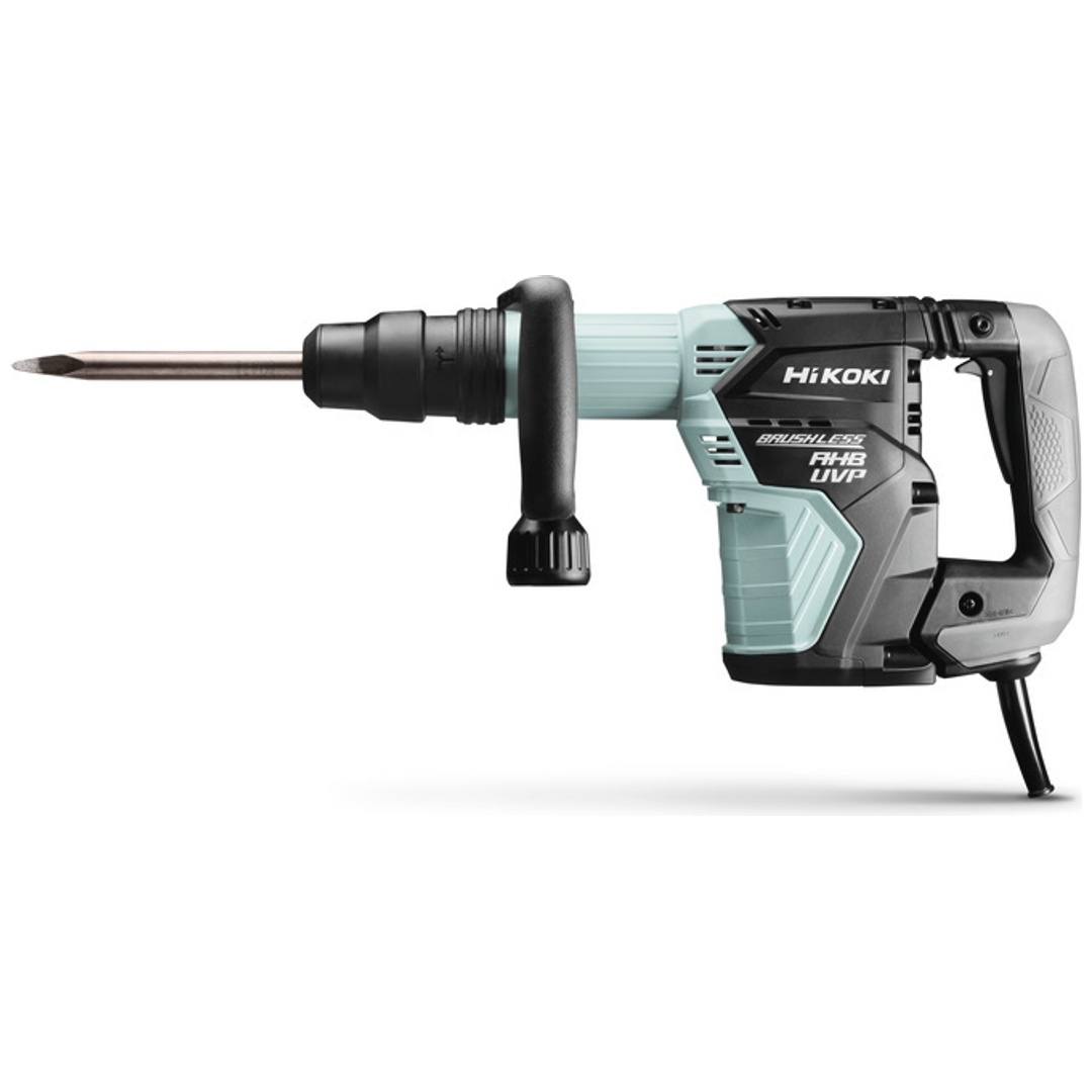 HiKOKI Meißelhammer SDS-max, 1150 W Brushless, 12,2 J, User Vibration Protection, incl. Zubehör, Koffer