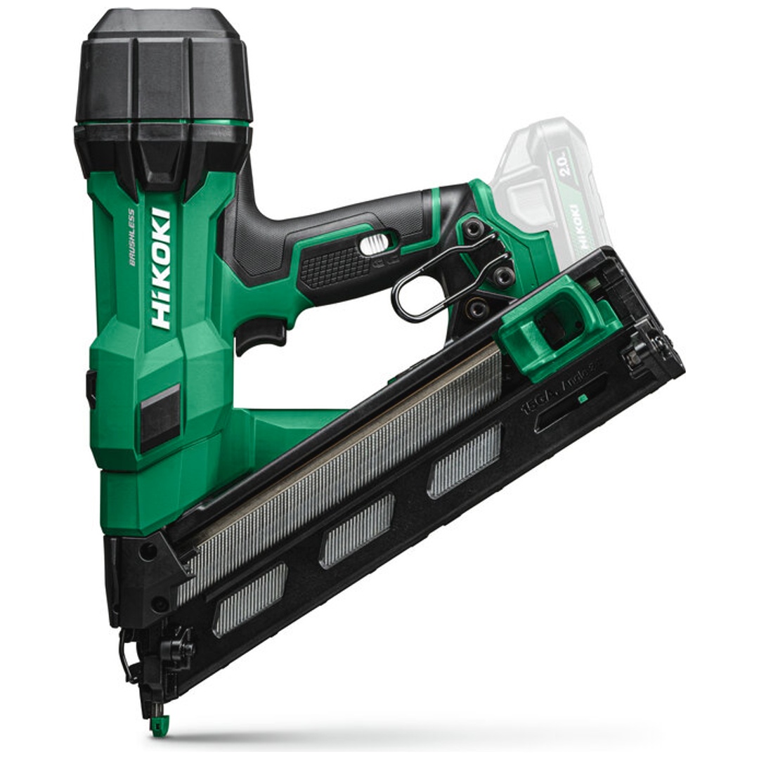 HiKOKI Akku-Stiftnagler 18 V Brushless, 34° Stiftnagler für 15 Gauge/1,8 mm Stiftnägel, incl. Zubehör, Koffer