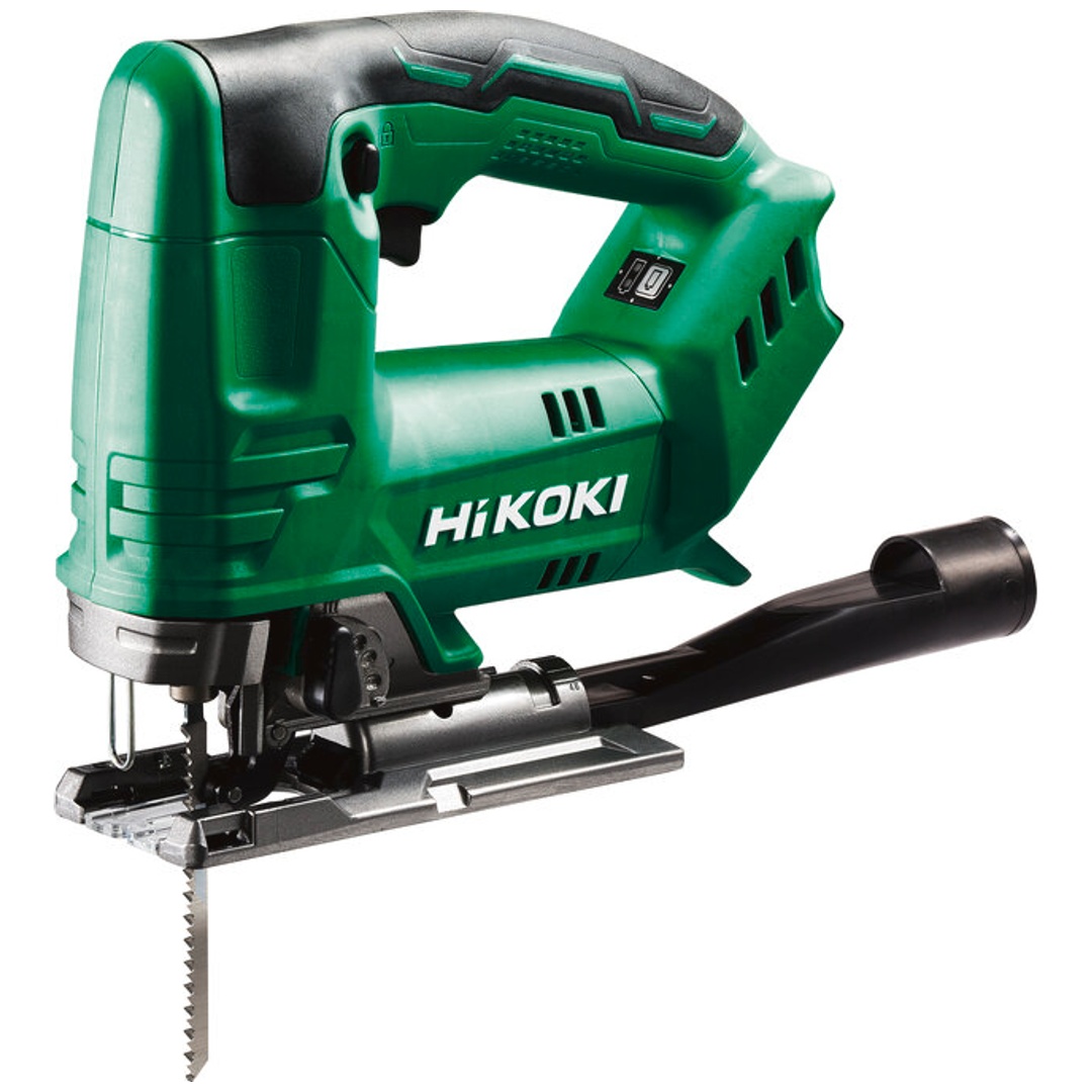 HiKOKI Akku-Stichsäge 18 V, Bügelgriff, Sägeleistung 135 mm, incl. Zubehör, Koffer