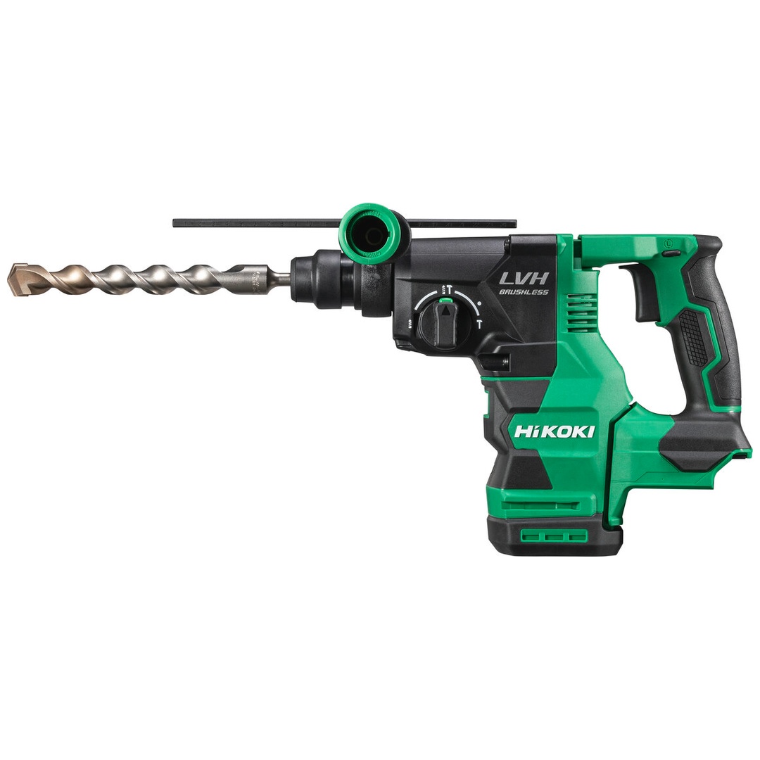 HiKOKI Akku-Bohr- und Meißelhammer 18 V Brushless, SDS-plus, 3,2 J, incl. Zubehör, Koffer