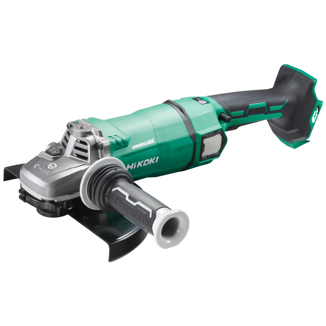 HiKOKI Akku-Winkelschleifer 36 V Brushless, 230 mm, mit Bremse, incl. Zubehör, Koffer