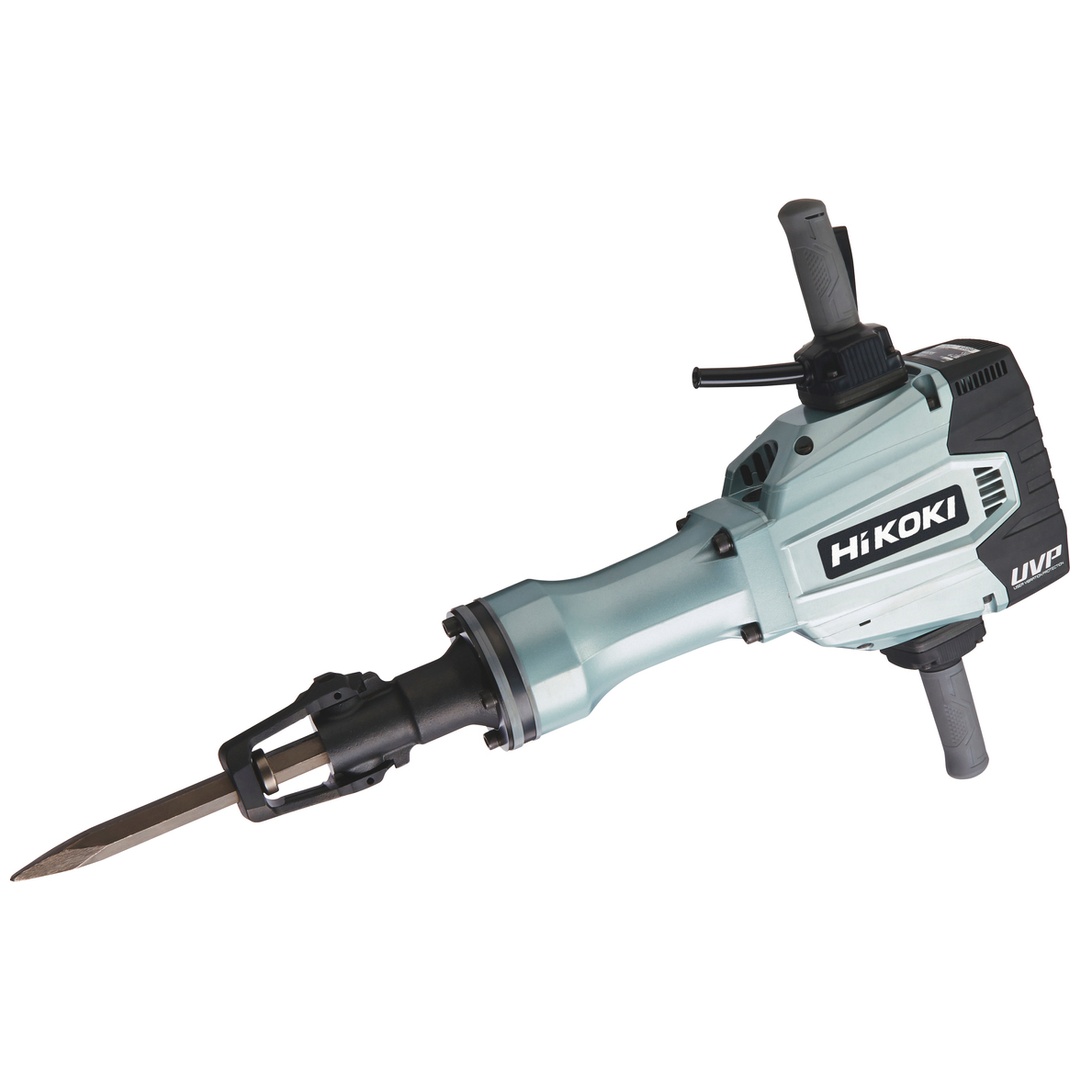 HiKOKI Meißelhammer Sechskant, 1560 W, 57,7 J, User Vibration Protection, incl. Zubehör, Karton