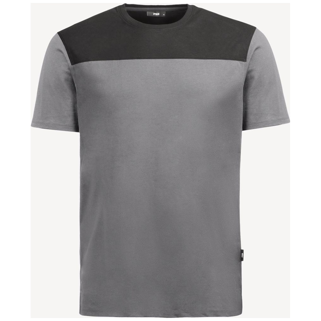 FHB T-Shirt KNUT 822200 Gr. 2XL grau/schwarz