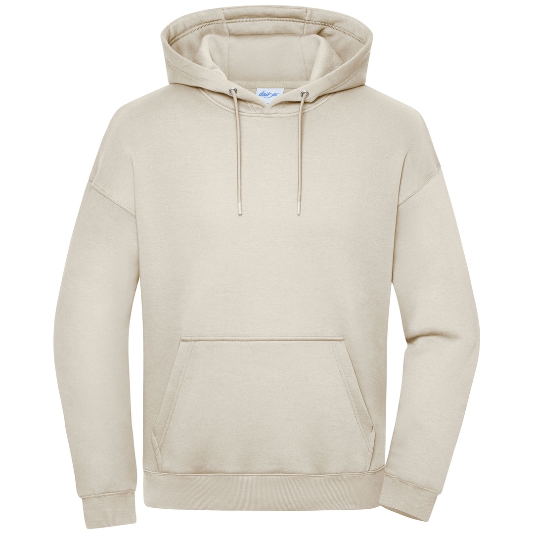 Daiber Oversized Sweat Hoody UNISEX OCS Blended & RCS 8052 Gr. XL sandstone