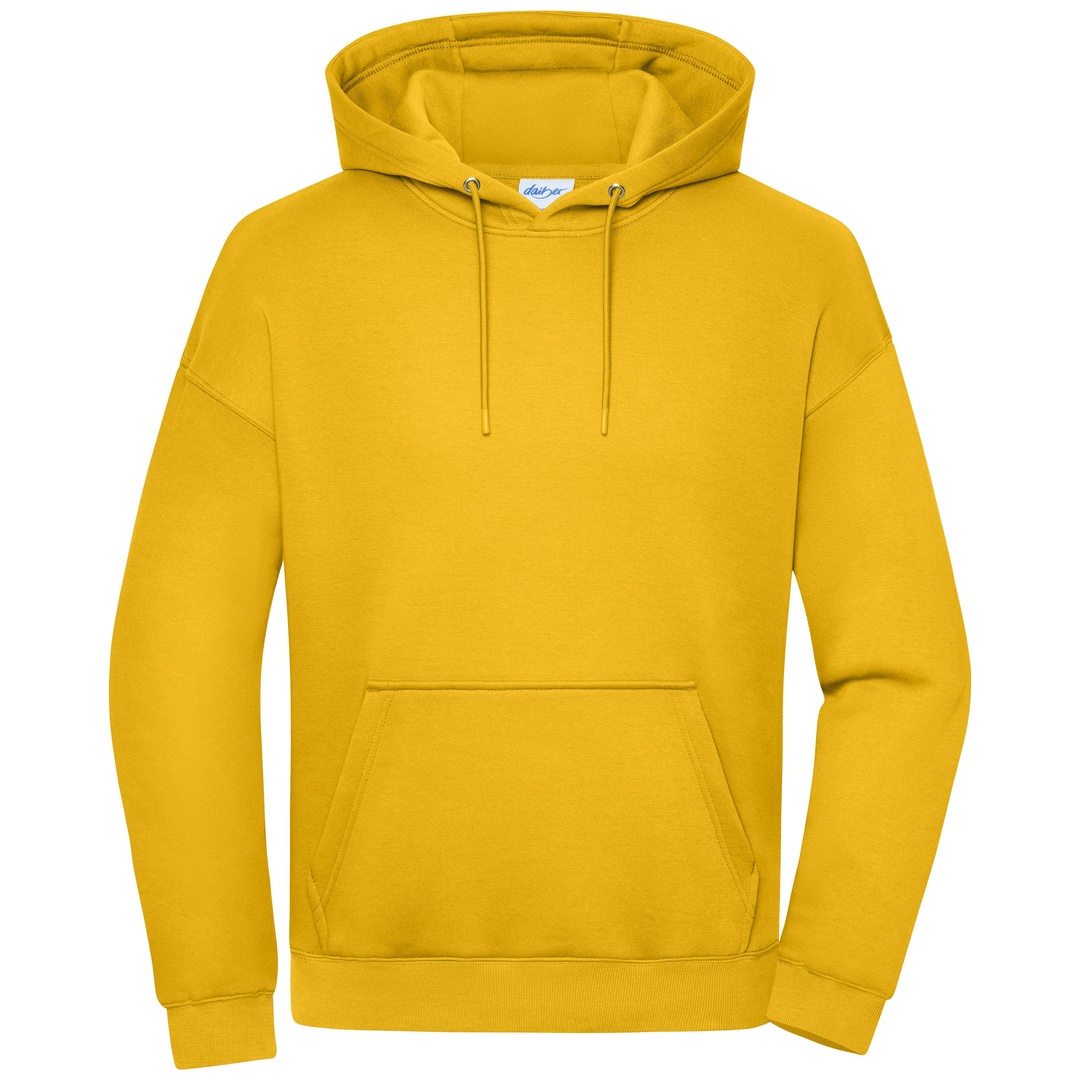 Daiber Oversized Sweat Hoody UNISEX OCS Blended & RCS 8052 Gr. XS sunflower