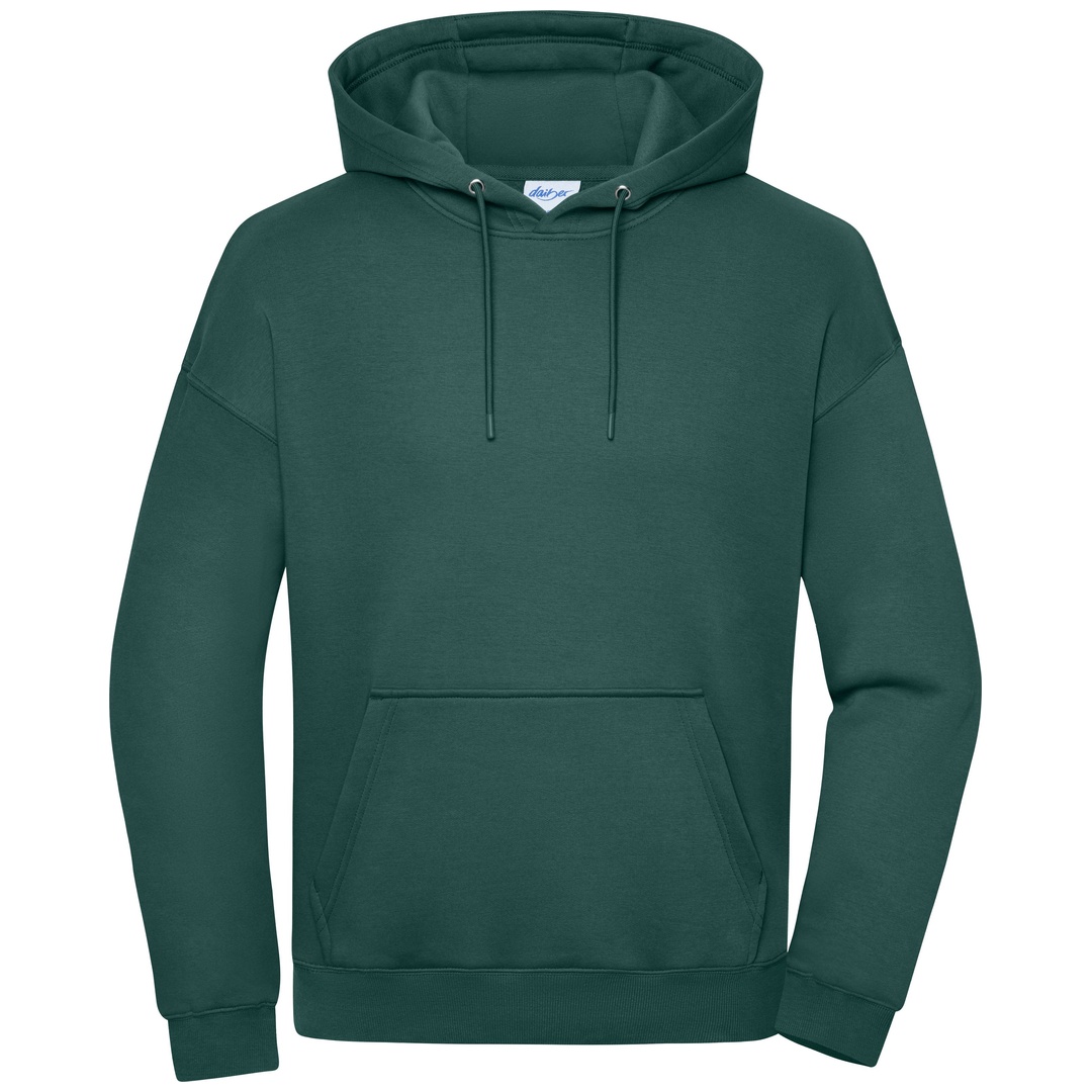 Daiber Oversized Sweat Hoody UNISEX OCS Blended & RCS 8052 Gr. L smoky green