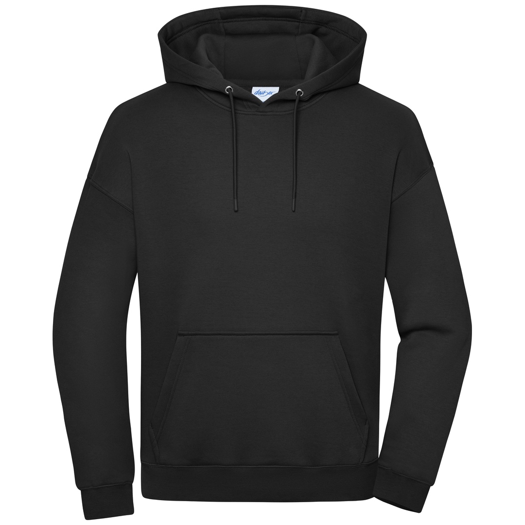 Daiber Oversized Sweat Hoody UNISEX OCS Blended & RCS 8052 Gr. 2XL black
