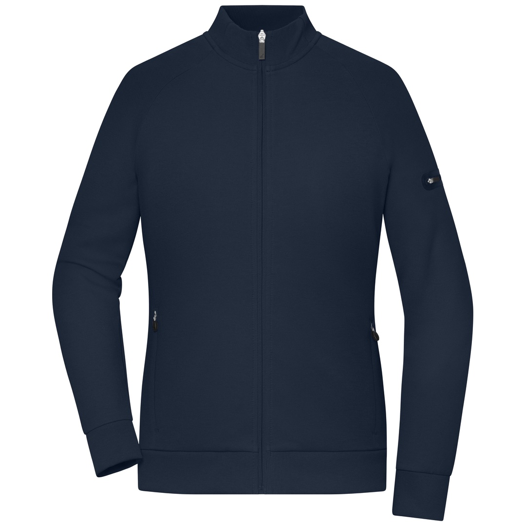 Daiber Ladies Zip Jacket Interlock OCS Blended & RCS 8053 Gr. XL navy
