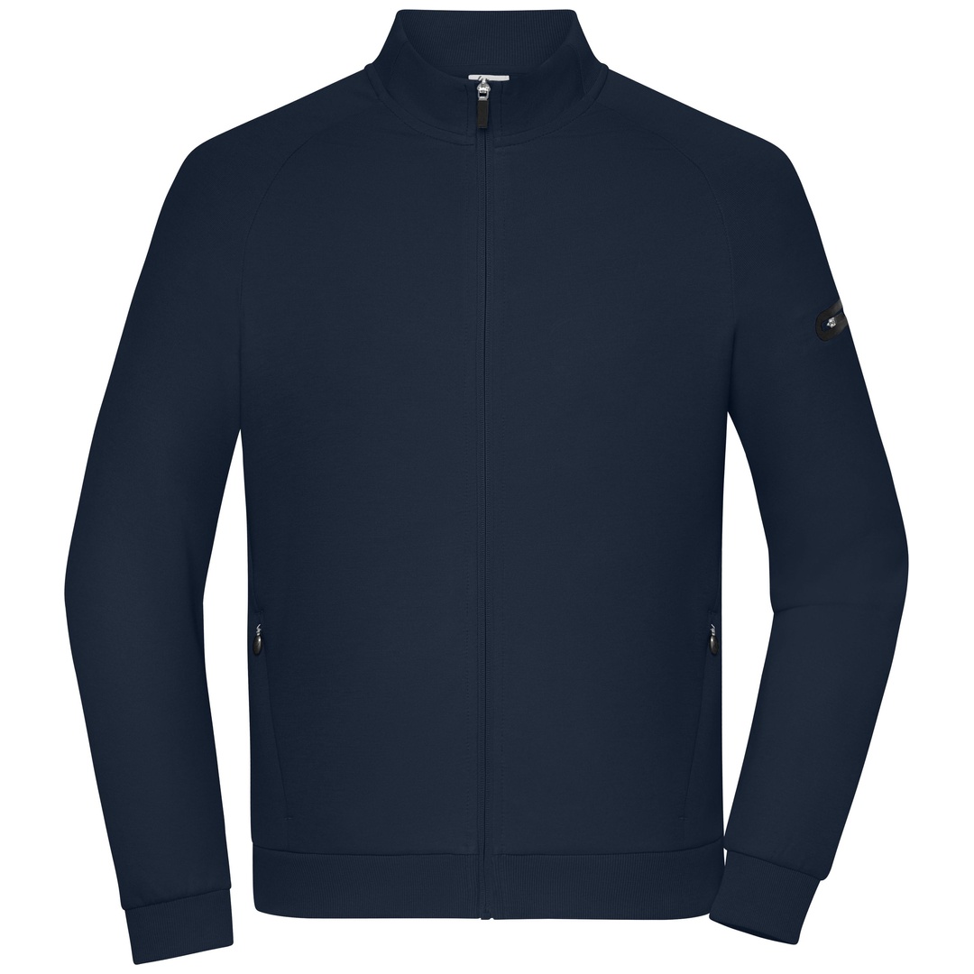 Daiber Mens Zip Jacket Interlock OCS Blended & RCS 8054 Gr. 2XL navy