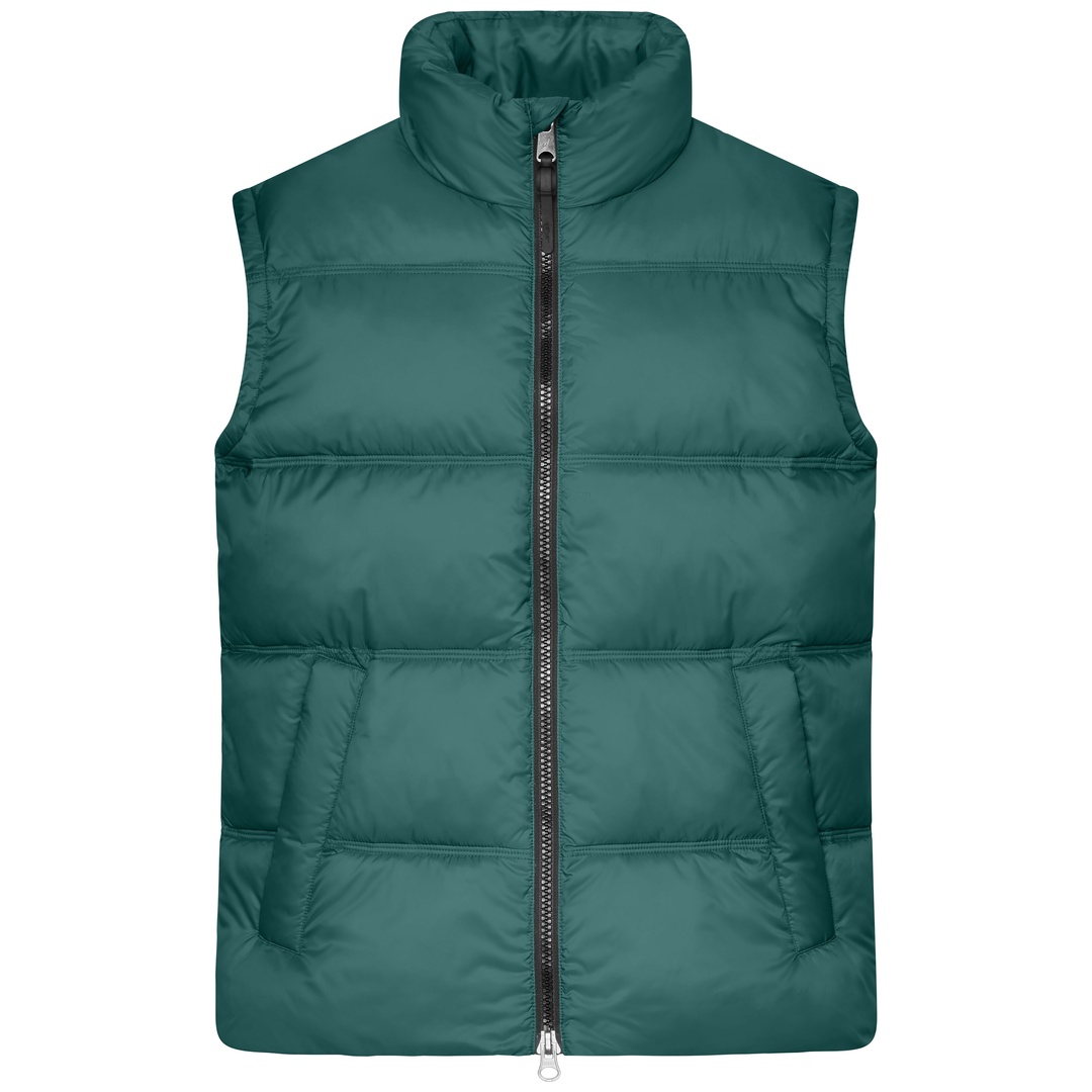 James & Nicholson Winterweste Herren JN1376 Gr. M smoky green