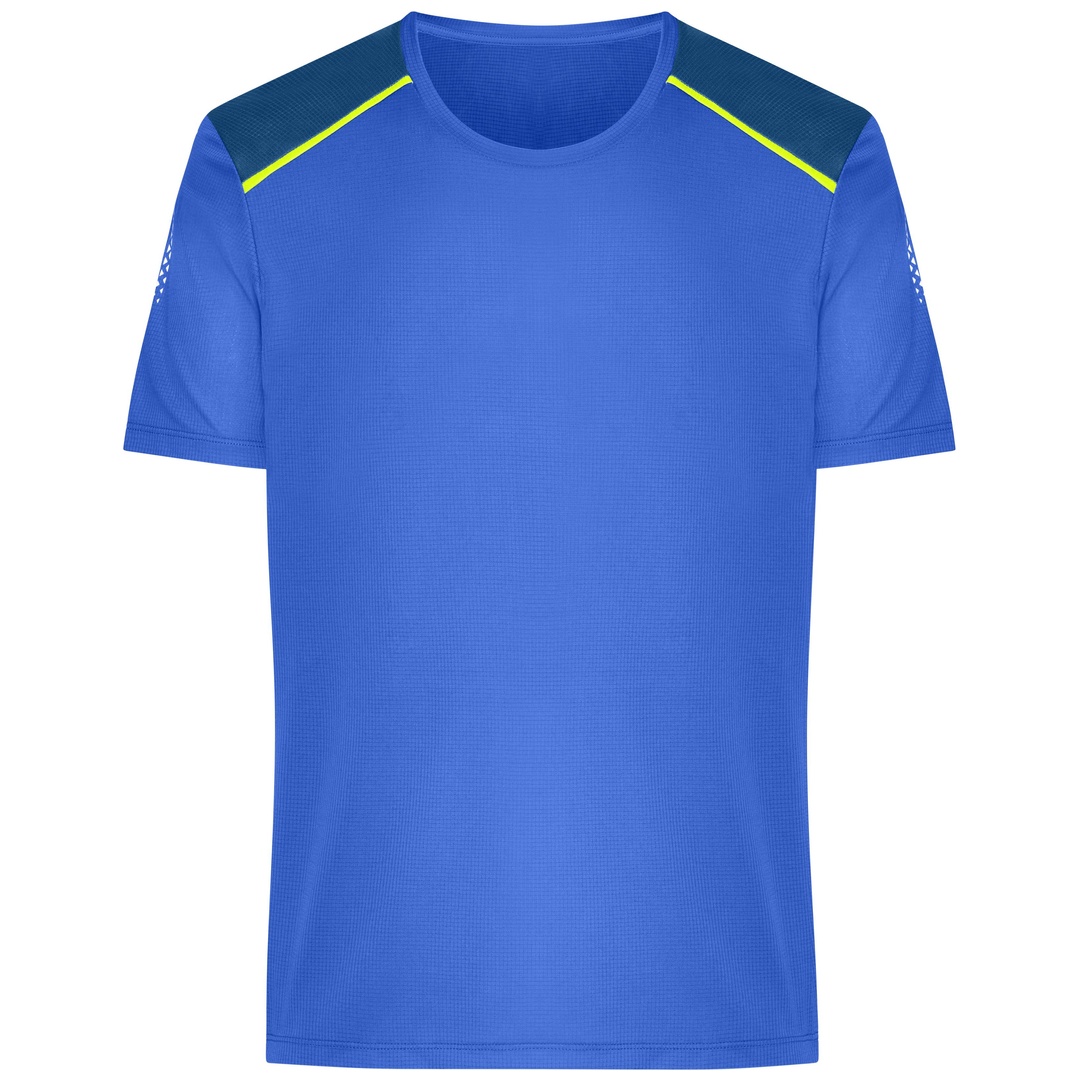 James & Nicholson Running T-Shirt Herren JN1384 Gr. XL peacock-blue