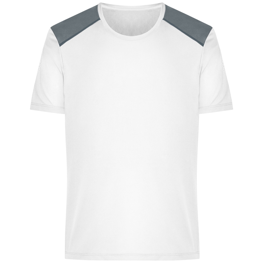 James & Nicholson Running T-Shirt Herren JN1384 Gr. 2XL white