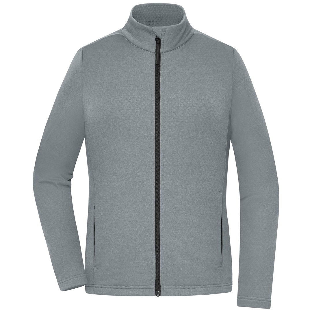 James & Nicholson Fleecejacke Damen JN1387 Gr. XS space-grey