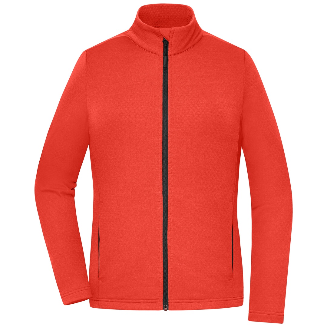 James & Nicholson Fleecejacke Damen JN1387 Gr. S spicy-orange