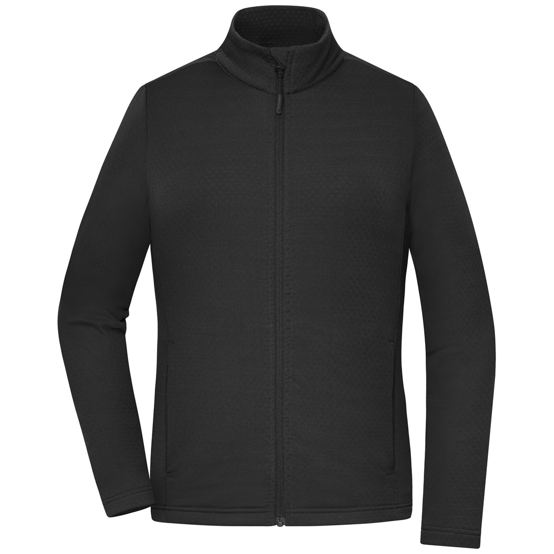 James & Nicholson Fleecejacke Damen JN1387 Gr. M black