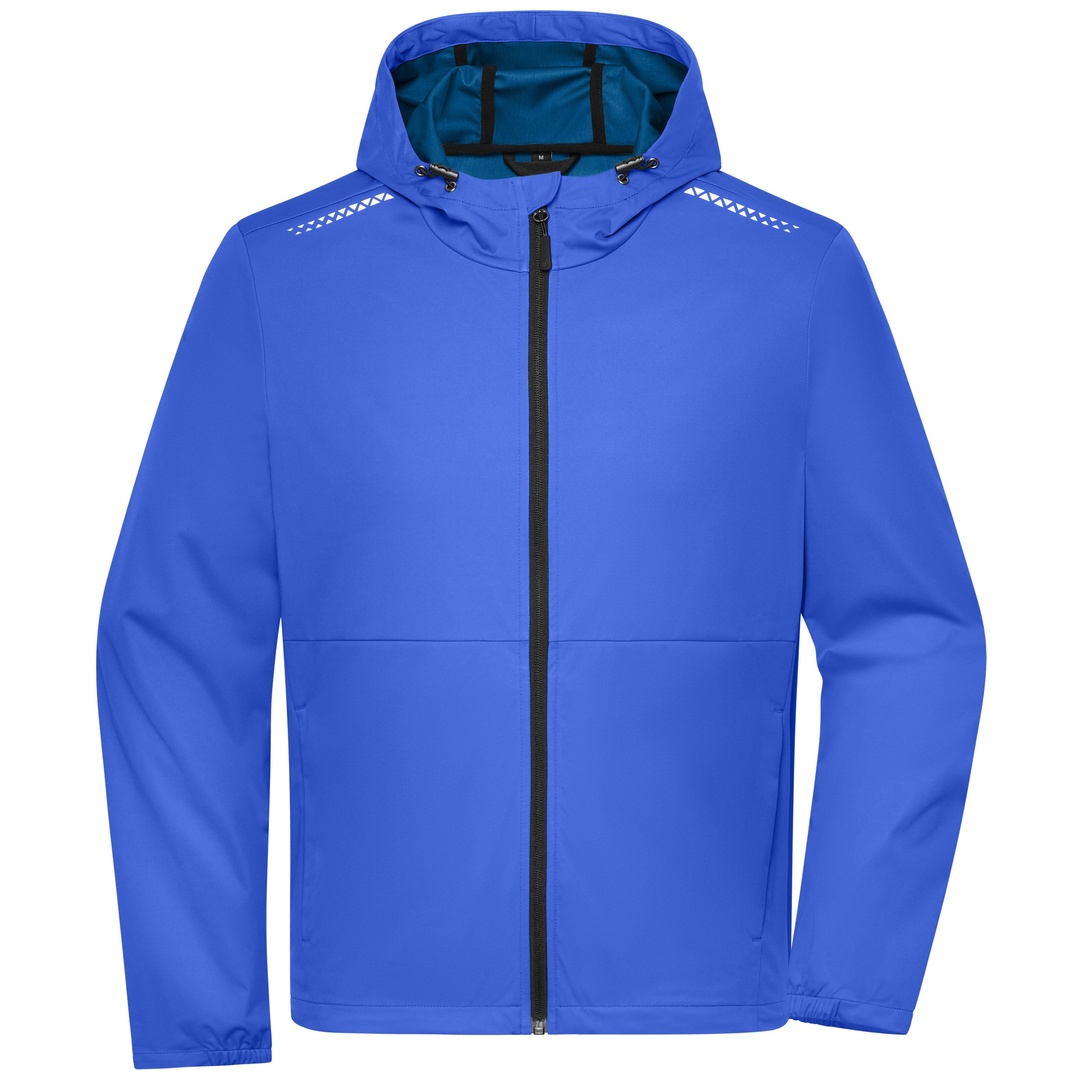 James & Nicholson Sport-Softshelljacke Herren JN1394 Gr. S peacock-blue