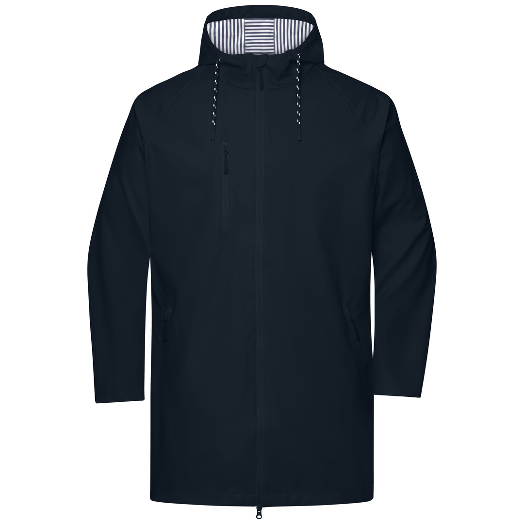 James & Nicholson Regenmantel Unisex JN1402 Gr. XL navy