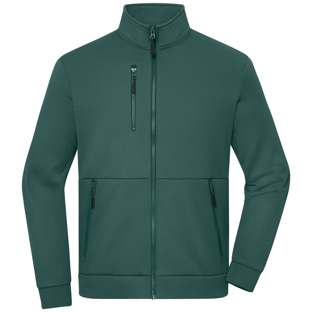 James & Nicholson Fleecejacke JN1876 Gr. 3XL industrial-green