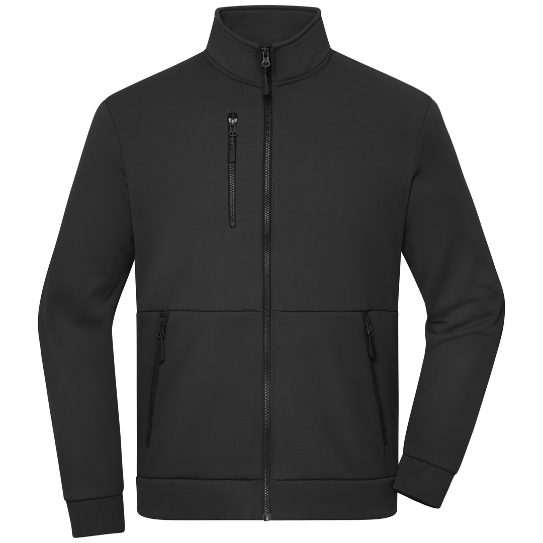 James & Nicholson Fleecejacke JN1876 Gr. XS black