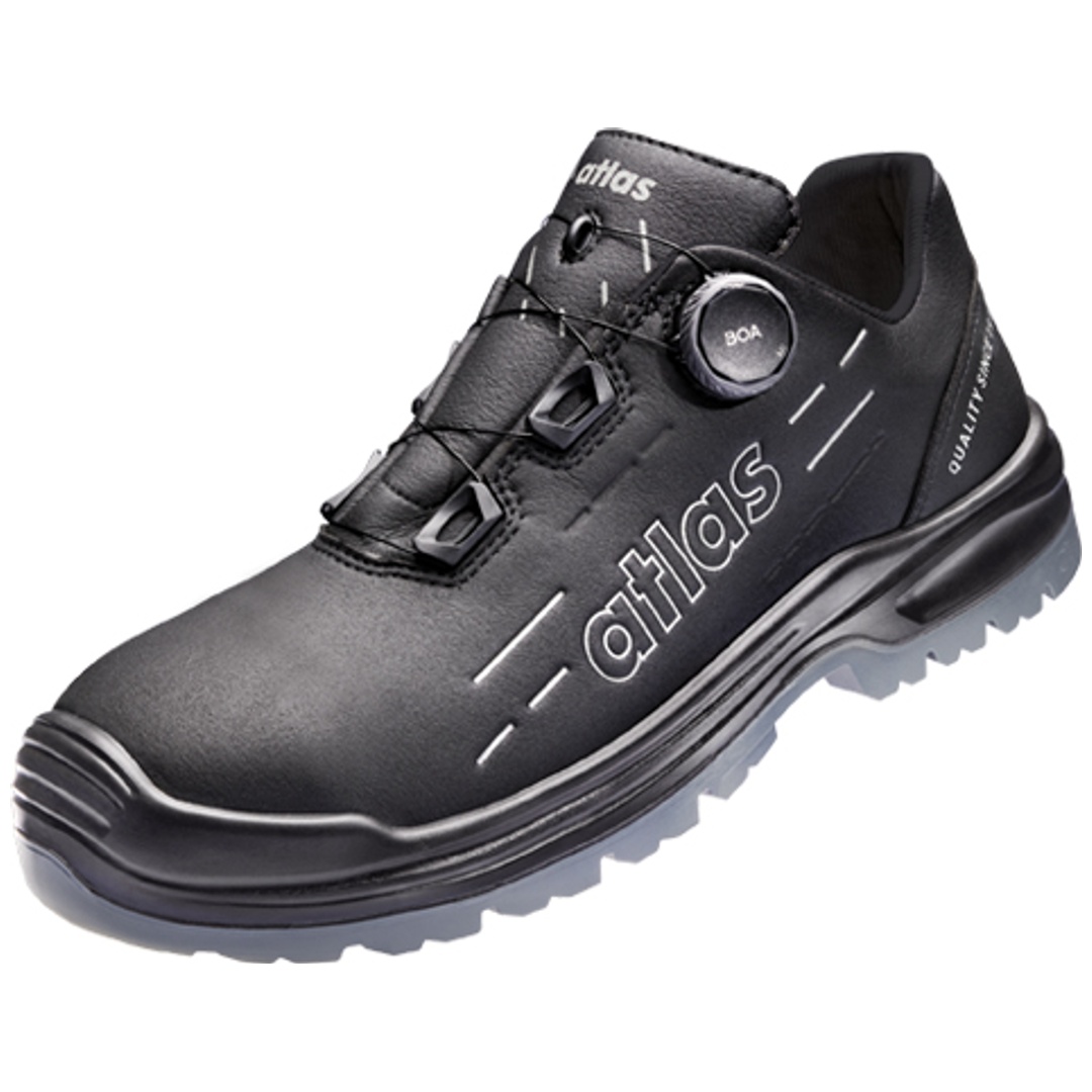 Atlas Sicherheitshalbschuh MAX 150 PRO BOA S3 ESD W10 Gr. 44 schwarz