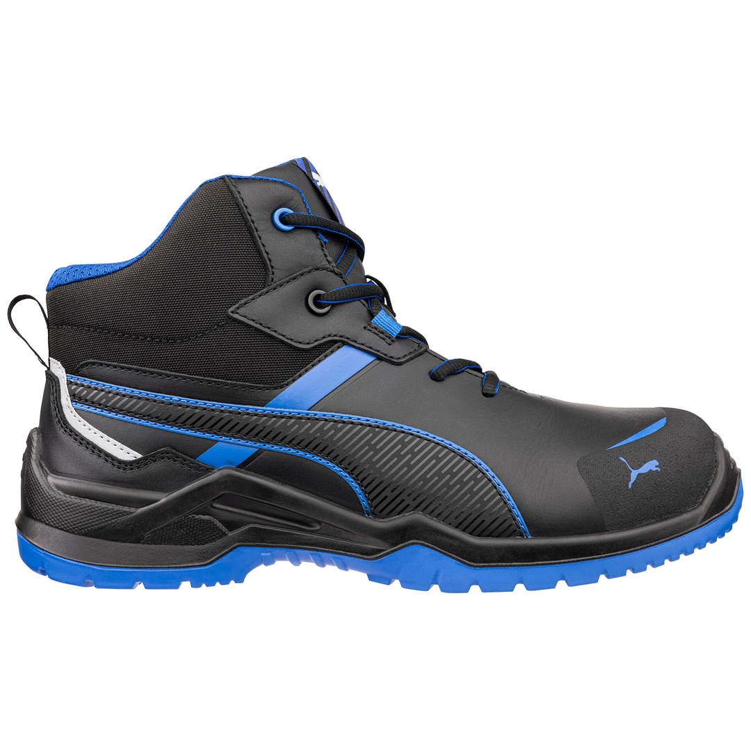 Puma Sicherheitsstiefel Krypton Blue Mid S3S ESD FO SR 634270