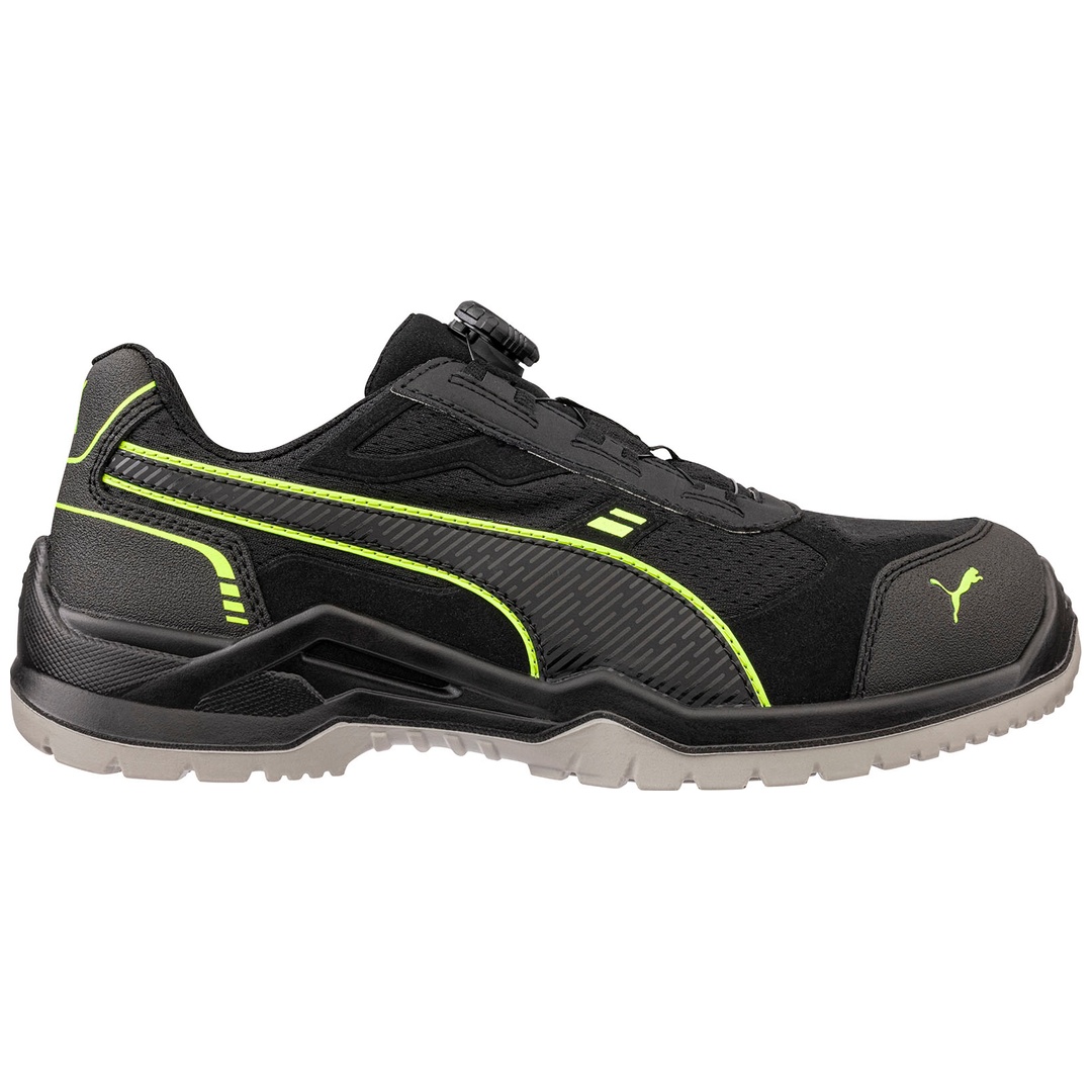Puma Sicherheitshalbschuh Fuse TC Green DISC Low S1P ESD SRC 644211
