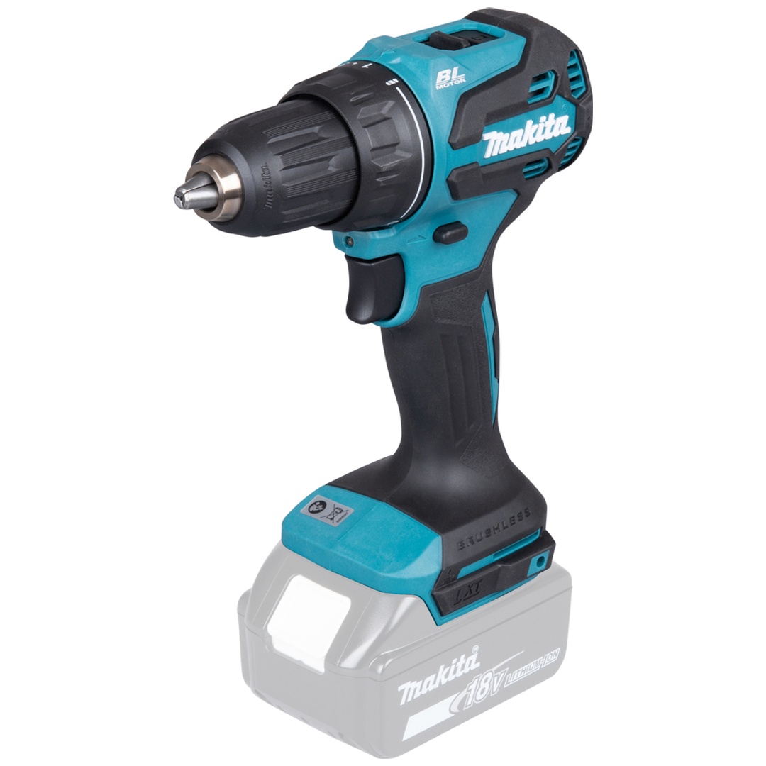 Makita Akku-Bohrschrauber DDF490Z, 18 V, Karton
