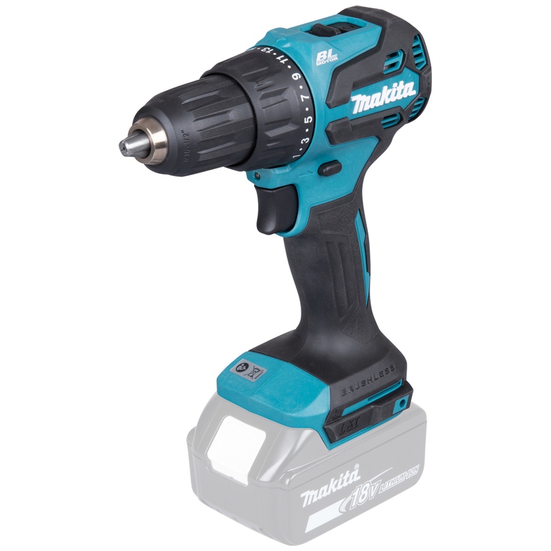 Makita Akku-Schlagbohrschrauber DHP490Z, 18 V, Karton