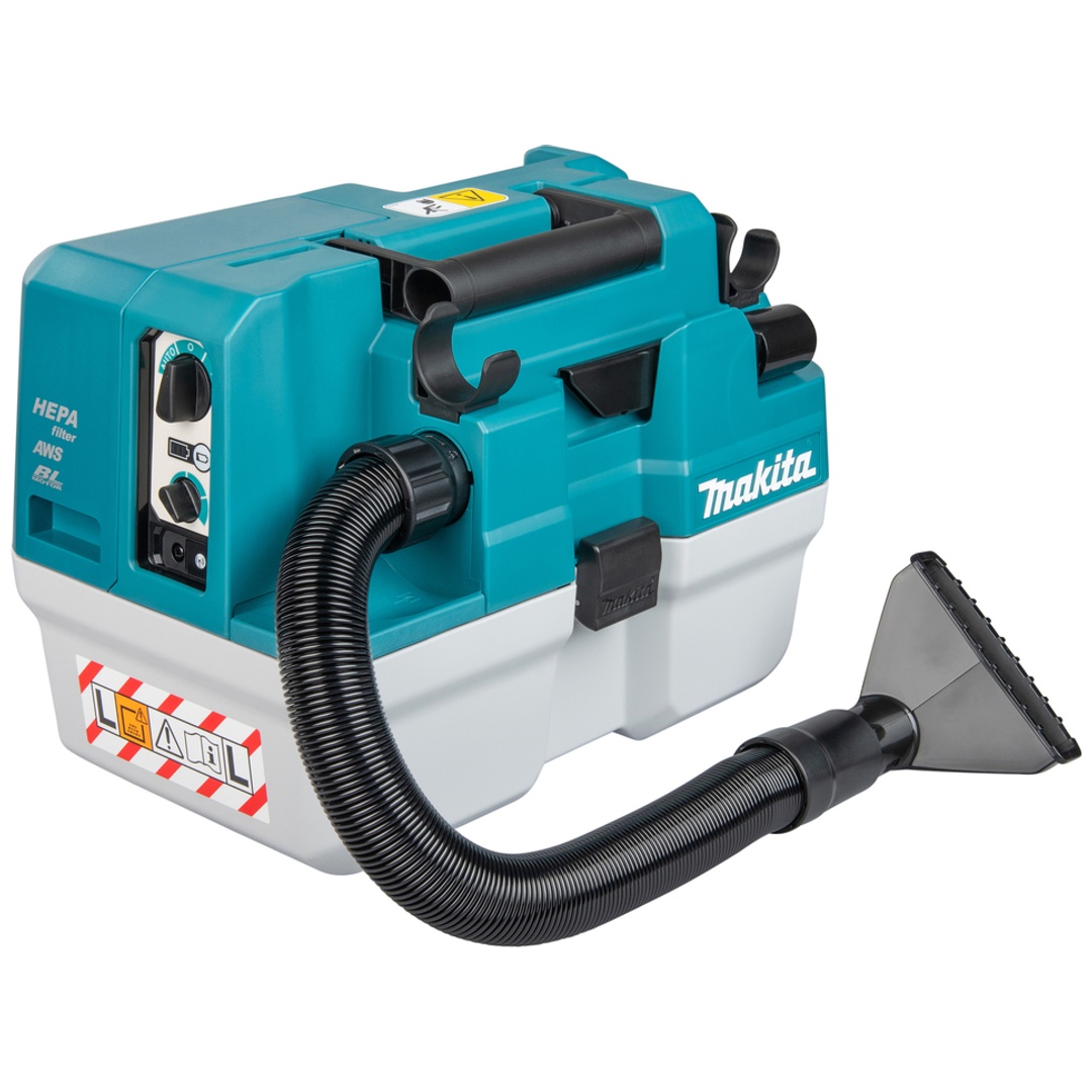 Makita Akku-Staubsauger VC013GLZ03, 40 V Max., Xgt, 7, 5/4, 5 L, Nass/trocken, L, Hepa