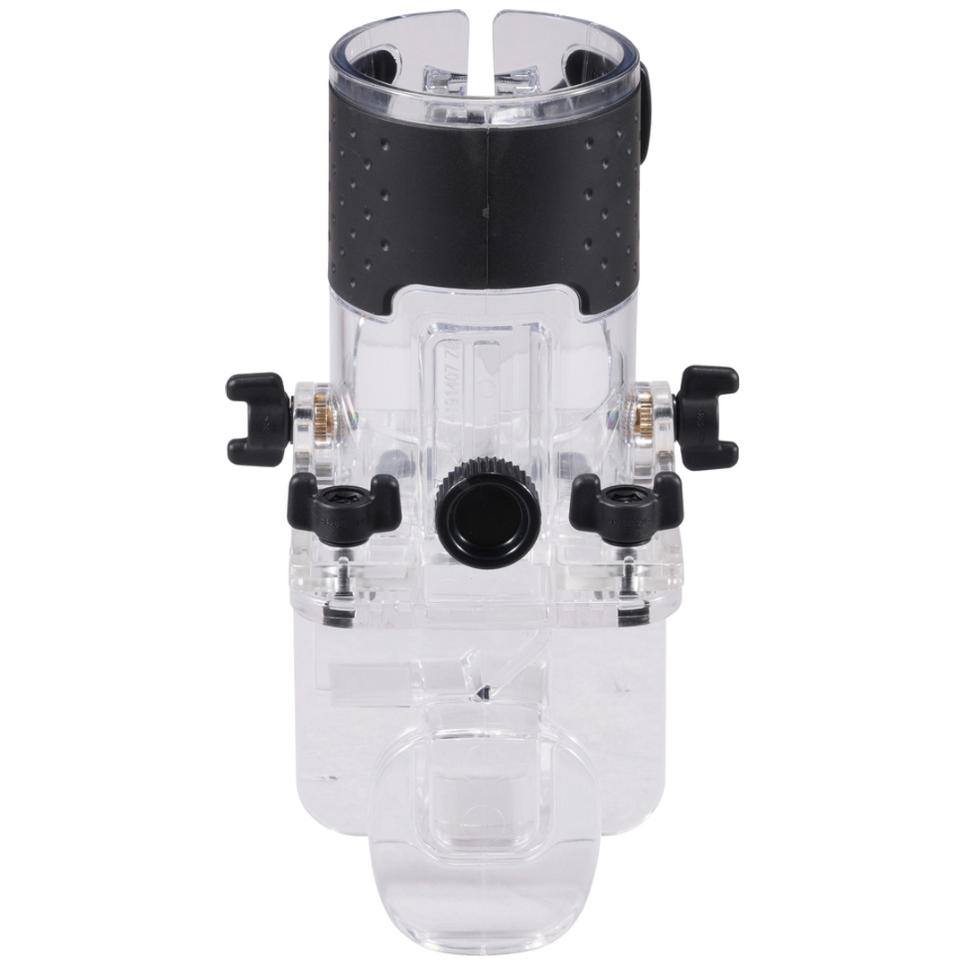 Makita Anfasmodul verstellbar, grobe Tiefeneinstellung, Winkeleinstellung 0-45°, transparent