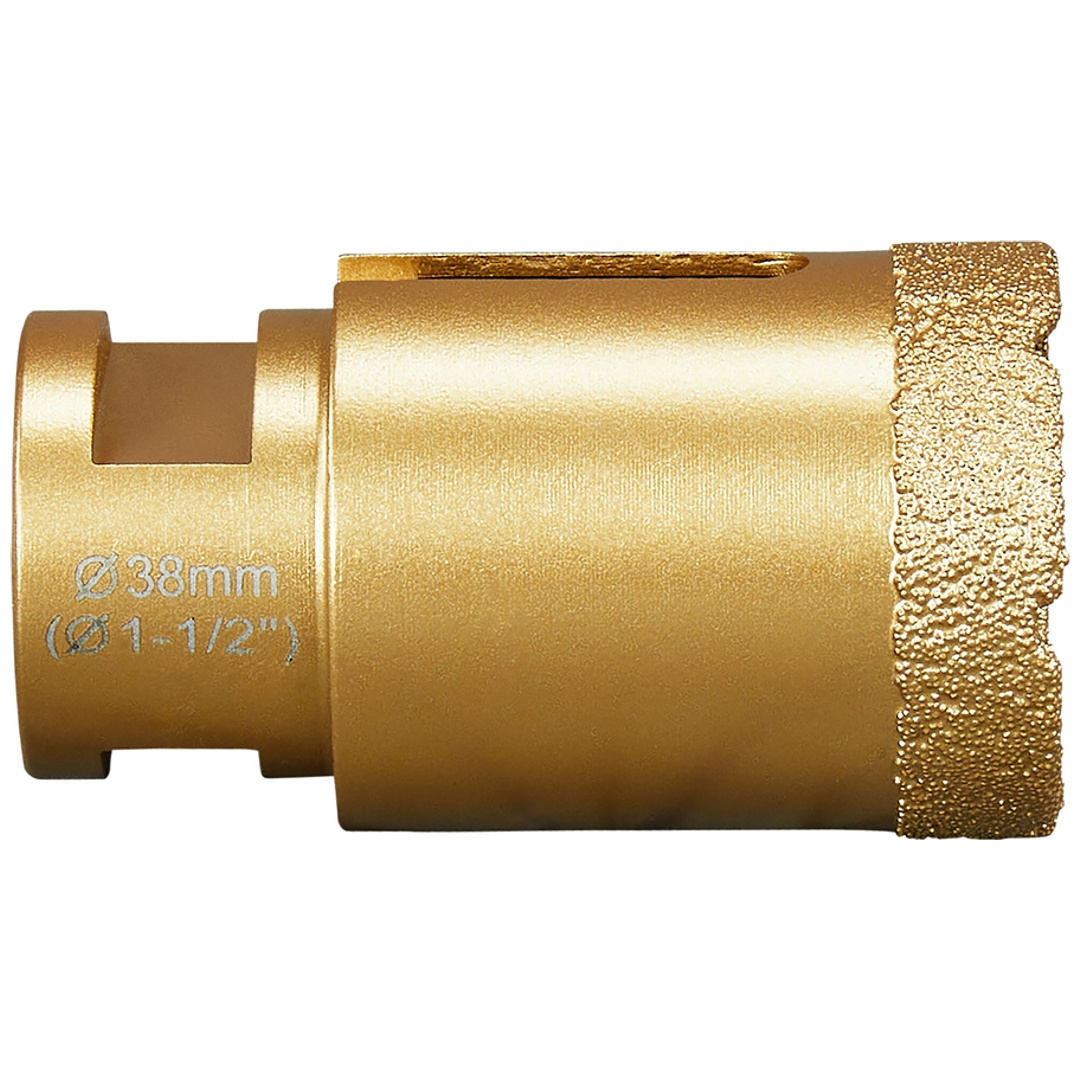 Makita Diamant-Hohlbohrkrone Ø 38 mm, M14, Trockenbohren