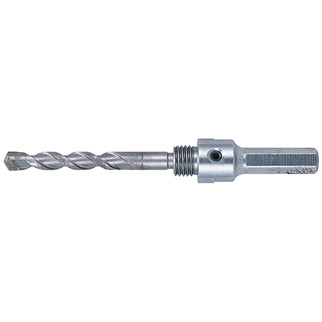 Makita Aufnahmeschaft 19 mm + HSS-G Bohrer, Metallbohrer, HSS-G, für 19 mm Lochsägen