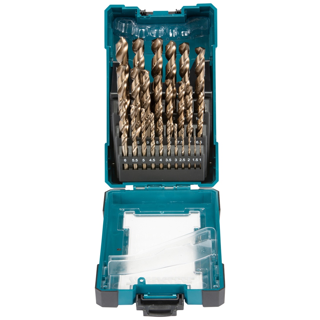 Makita Bohrer-Set 25-tlg., Ø 1-13 mm, HSS-Co, Rundschaft