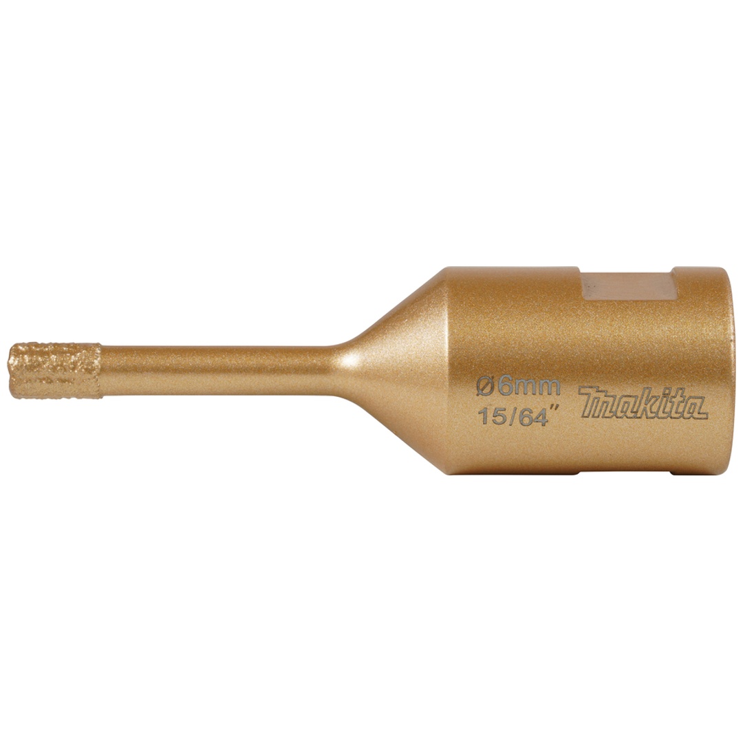 Makita Diamant-Hohlbohrkrone Ø 6 mm, M14, Trockenbohren