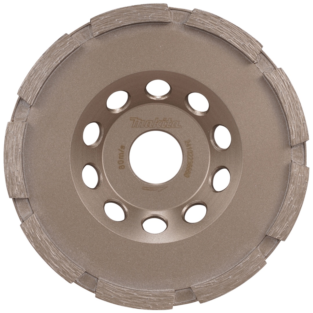 Makita Schleiftopf Ø 125 mm, grob, für Beton